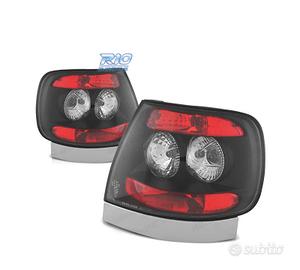 FANALI PER AUDI A4 B5 94-99 SFONDO NERO ROSSO