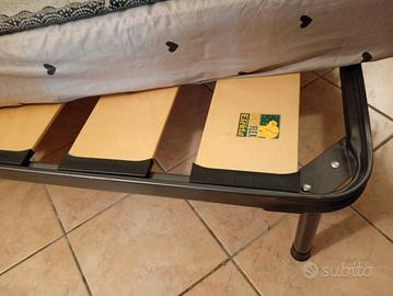 Letto matrimoniale completo di materasso nuovo 