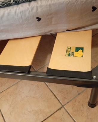 Letto matrimoniale completo di materasso nuovo 
