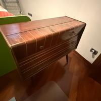 1950/1960 vintage radio records console