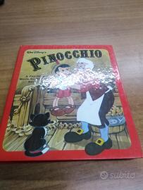 libro Pinocchio vintage pop up 