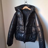 Giubbotto Sisley nero ba bambina