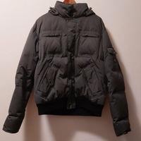 giubbotto bomber vera piuma come nuovo