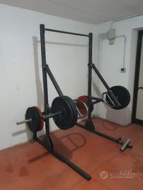 produzione rack a muro, jammer arms, accessori gym