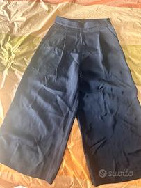 Pantaloni blue scuro XS Massimo Dutti