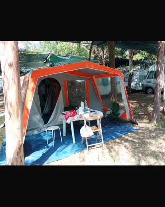Tendone da campeggio 5m x 5m