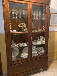 Vetrina fine 1800 restaurata