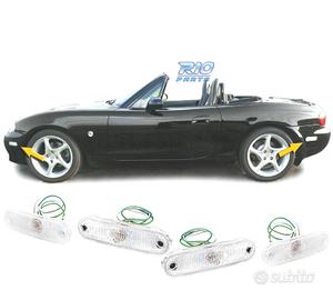 FRECCIE LATERALI PER MAZDA MX5 89-05 BIANCO