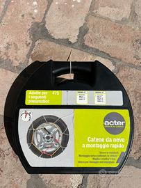 Catene da Neve Acter 9mm- Nuove Sigillate
