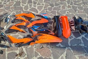 plastiche usate ktm 125 exc 2015