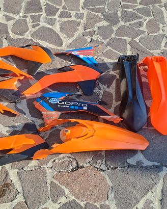 plastiche usate ktm 125 exc 2015