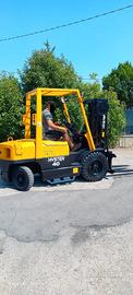 S163- MULETTO HYSTER 25 Q TRIPLEX DIESEL