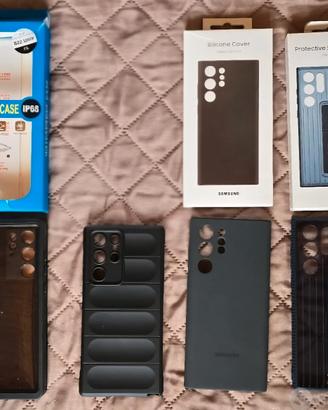 Cover  Samsung S22 ultra 4 pezzi