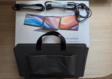 Doppio monitor portatile Kwumsy 14 pollici