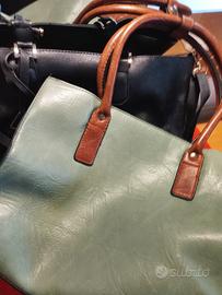 Borsa verde pastello