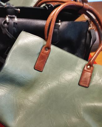 Borsa verde pastello