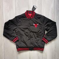 new era chicago bulls script back bomber