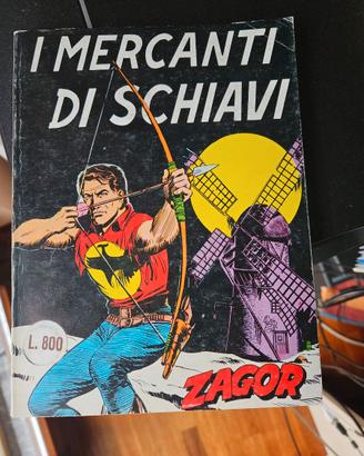 ZAGOR SCRITTA ROSSA n.14  - I MERCANTI DI SCHIAVI