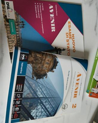 Libro scolastico Francese "Avenir 2"