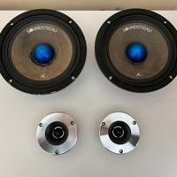 Kit coppia 2 vie mid-woofer SoundStream + Tweeter