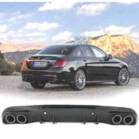 DIFFUSORE MERCEDES CLASSE C W205 SEDAN 14-20 AMG P