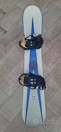 snowboard Rossignol 158 cm con attacchi  