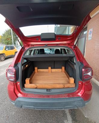 Camperizzazione Dacia Duster 
Materasso, pianale 