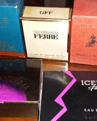 profumi campioncini lotto bagno vintage