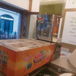 Distributore BubbleTea + Refrigeratore tè da banco