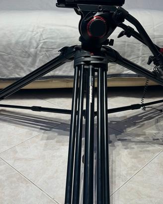 Treppiede professionale Manfrotto  con borsa 