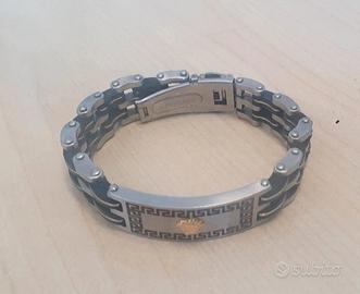 BRACCIALE UOMO (logo Medusa).