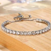 Bracciale regolabile con cristalli Swarovski 