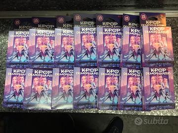 Figurine k-pop netflix 14 blister nuovi