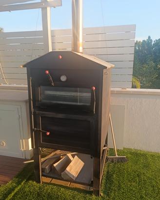 forno a legna 4 teglie 