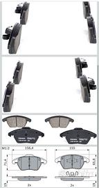 Pastiglie anteriori bosch