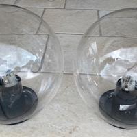 Globo trasparente per lampione da giardino