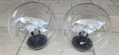 Globo trasparente per lampione da giardino