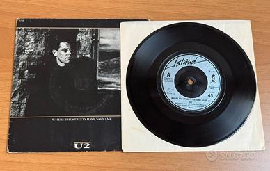 U2 - Where The Streets Have No Name - 45 Giri