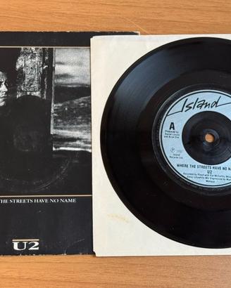 U2 - Where The Streets Have No Name - 45 Giri