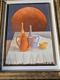 Luciano Morterra, 50x70,olio su tela Con Autentica