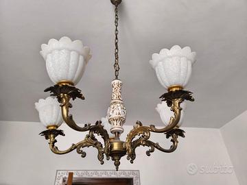 Lampadario vintage anni 60 circa  Per RITIRO IMMED