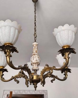 Lampadario vintage anni 60 circa  Per RITIRO IMMED