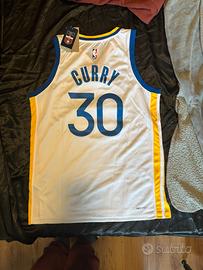 Canotta NBA Warriors Curry 30 Nike