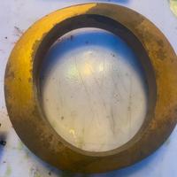 Lettera o ex insegna alta 38