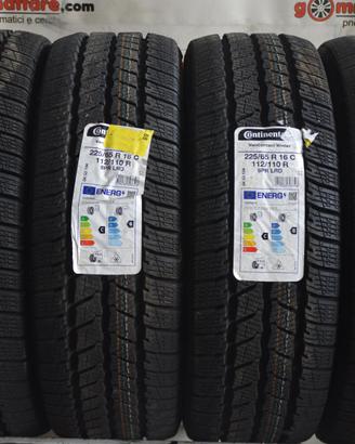 4 Pneumatici 225/65 R16 Continental Vancontact Win