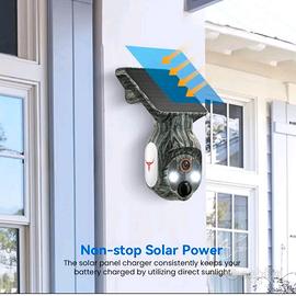 telecamera wifi con batteria e pannello solare 