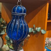 Lanterna Veneziana Blu Cobalto 