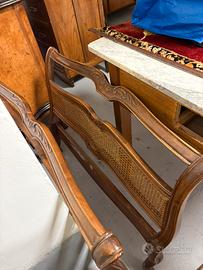 Spalliera letto vintage (testata+pediera)