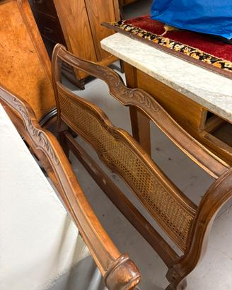 Spalliera letto vintage (testata+pediera)