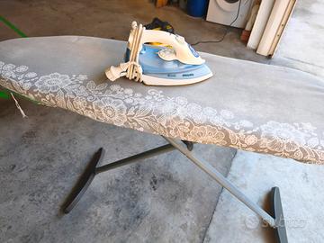 Asse da stiro più ferro da stiro 